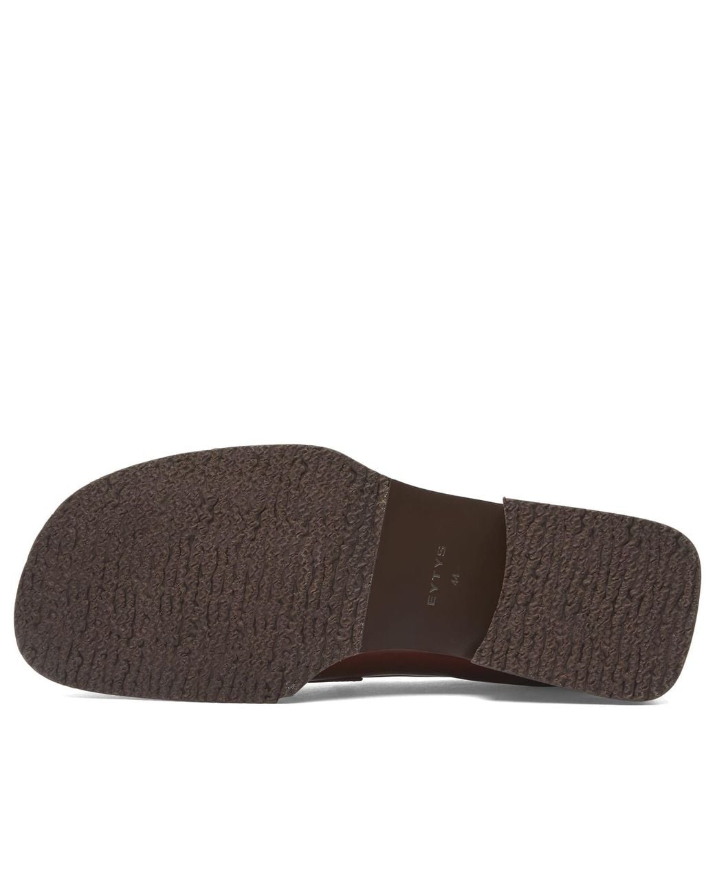 Eytys Brown Savant Calf Hair Leather Loafer for men