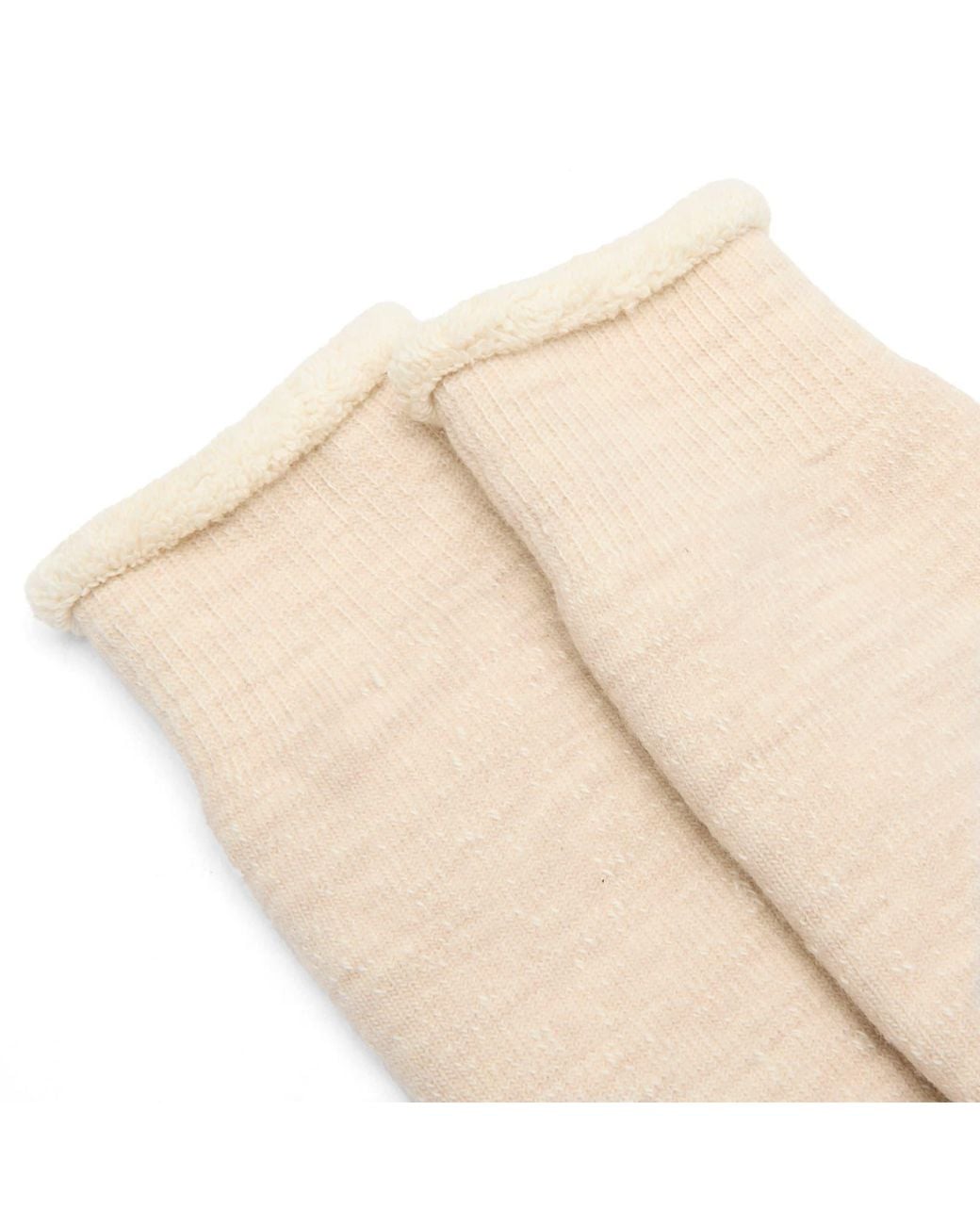 RoToTo Natural Double Face Sock