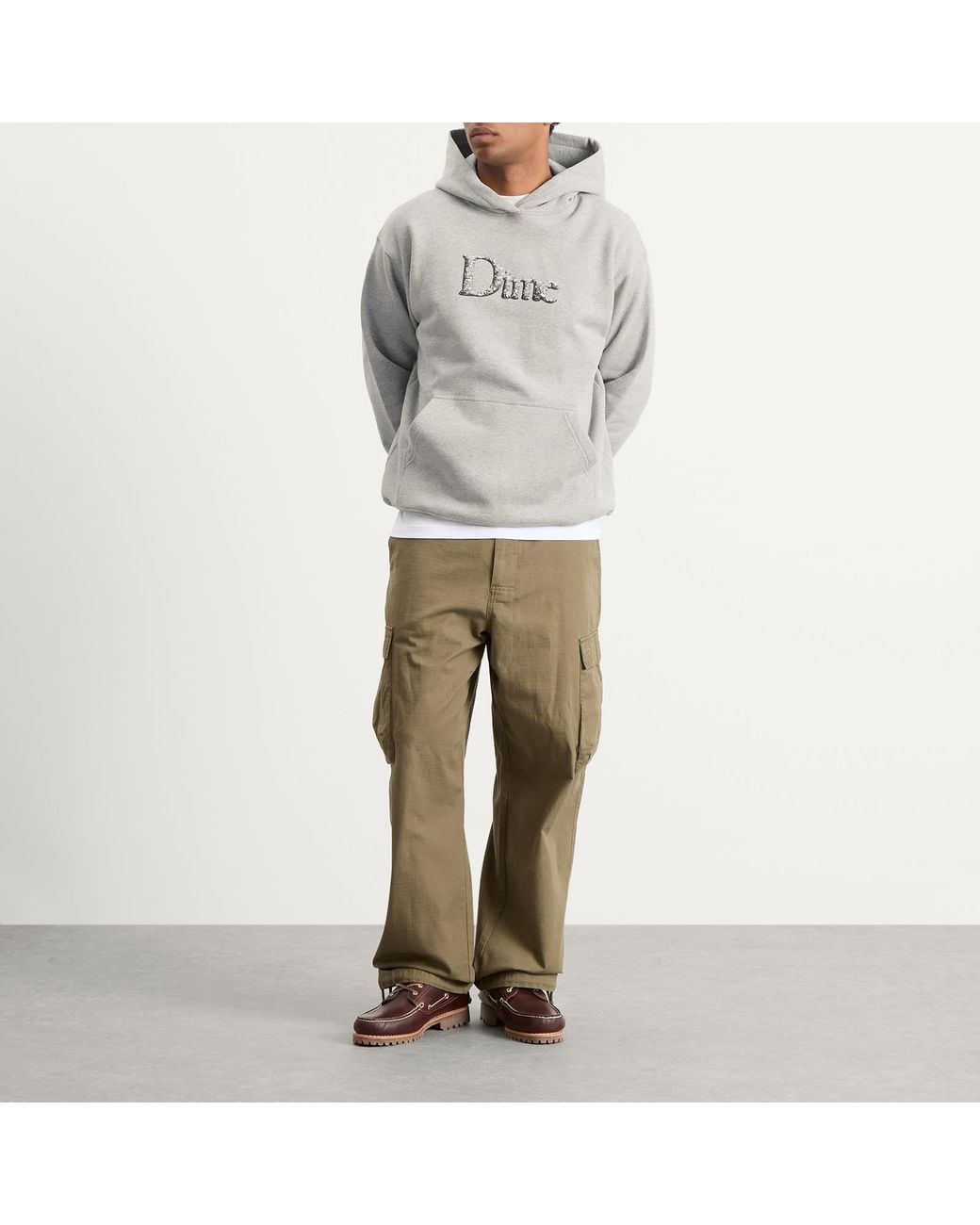 Dime Gray Classic Decoy Hoodie for men