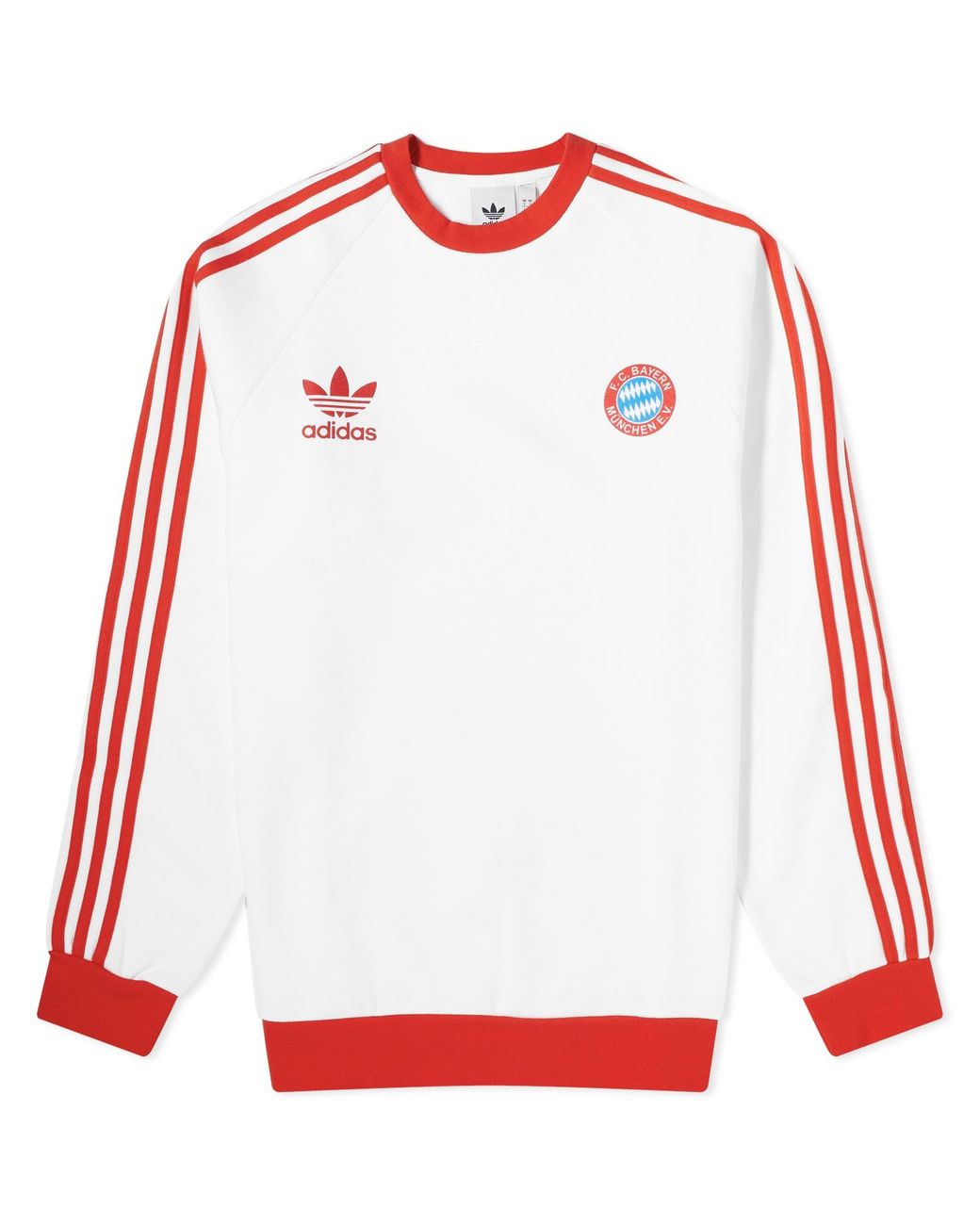 adidas Fc Bayern Munich Og Crew Sweater in Red for Men Lyst