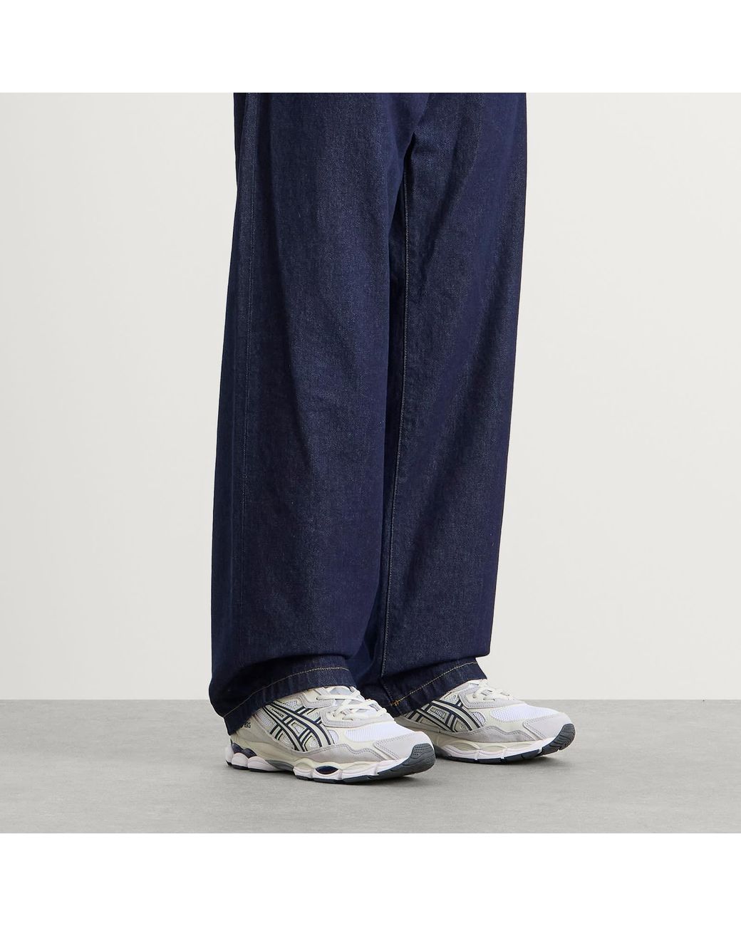 Asics White Gel-Nyc Sneaker