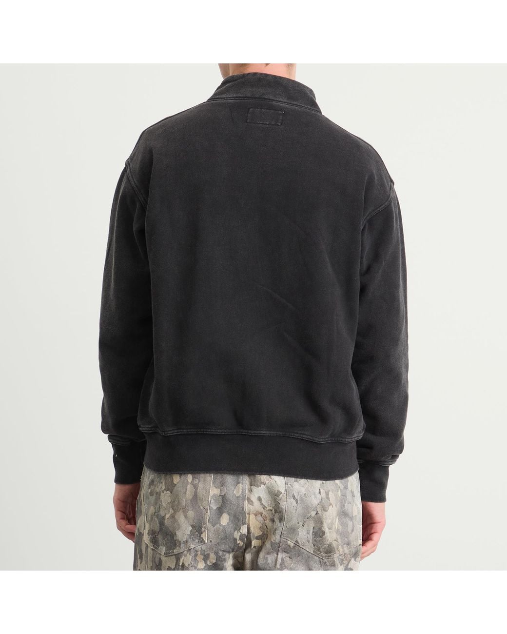 Heresy Black Dust Zip Sweatshirt for men