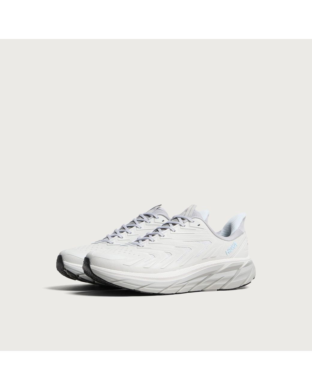 Hoka One One White Clifton Utl Sneaker for men