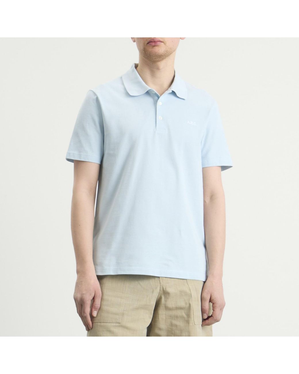 A.P.C. Blue Standard Polo for men