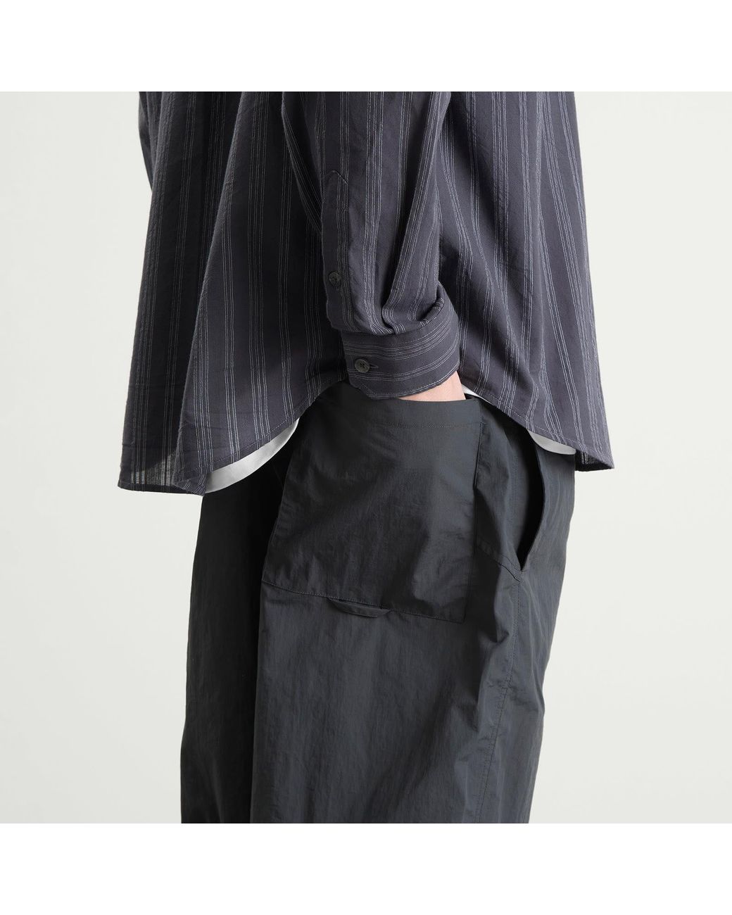 YMC Gray Alva Skate Trousers Presented By End for men