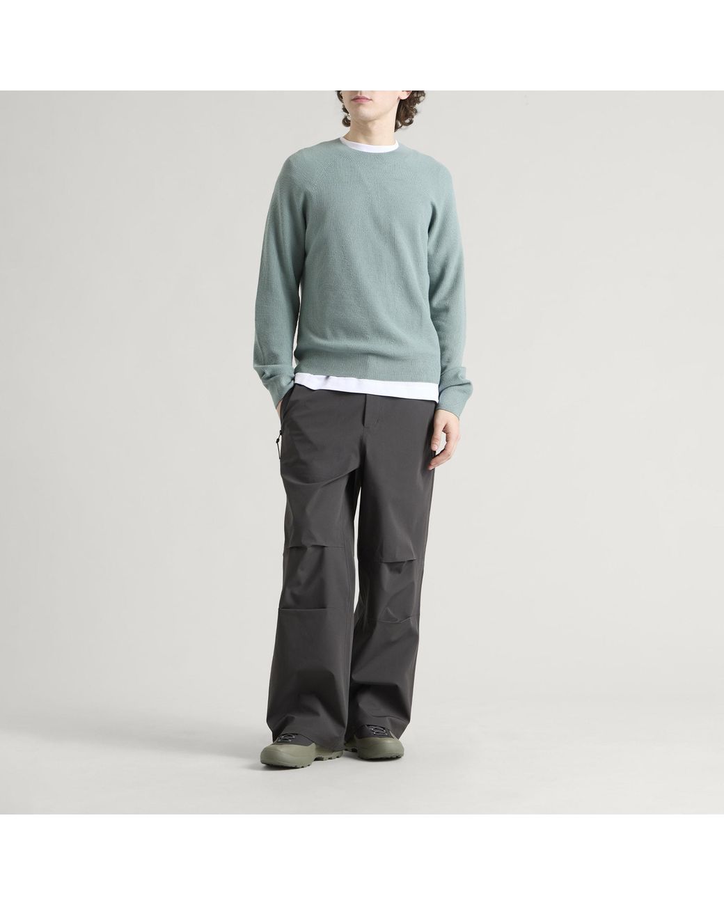 Arc'teryx Blue Conic Wool Midlayer for men