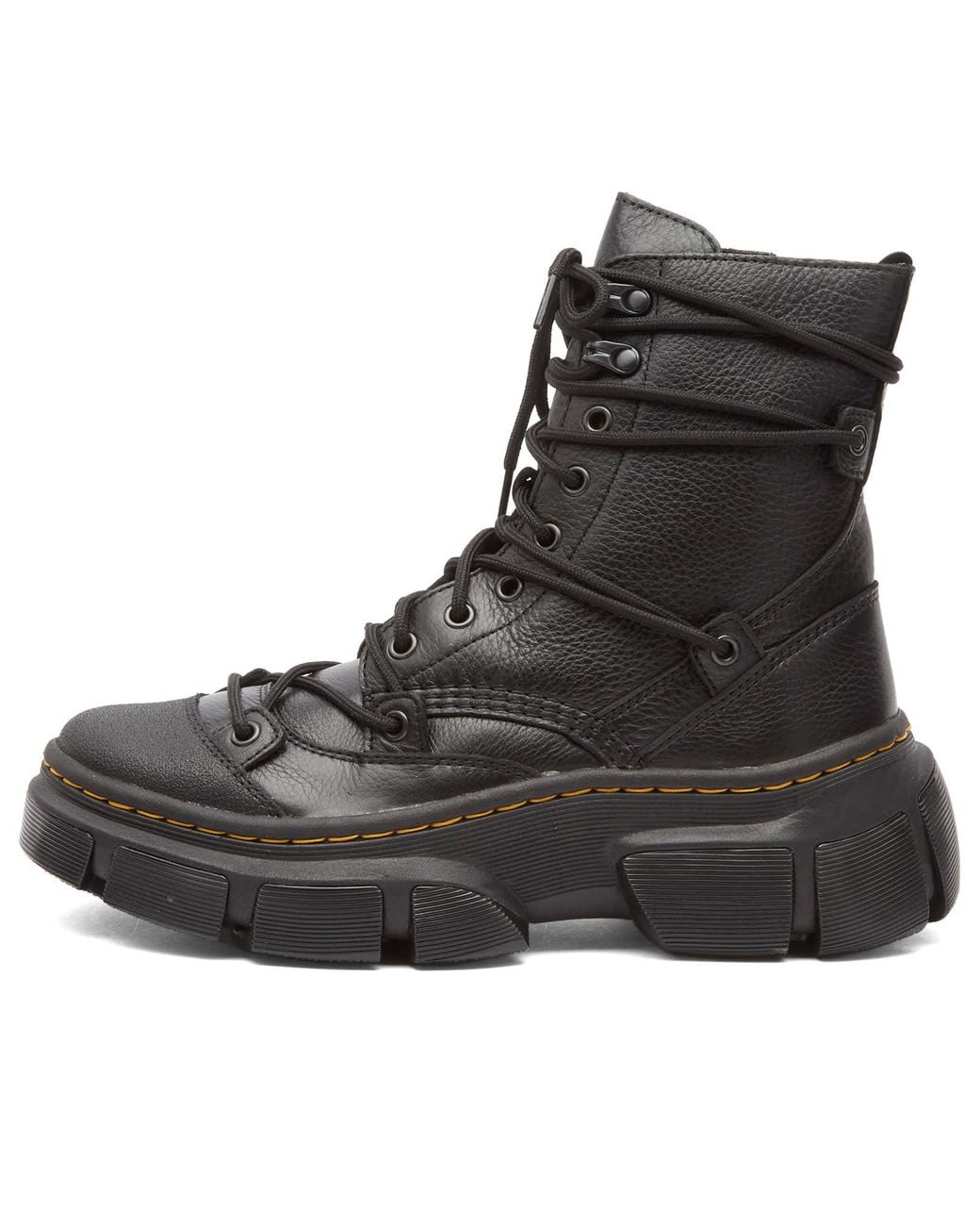 Dr. Martens Dmxl Lace 8 Eye Boot in Black | Lyst