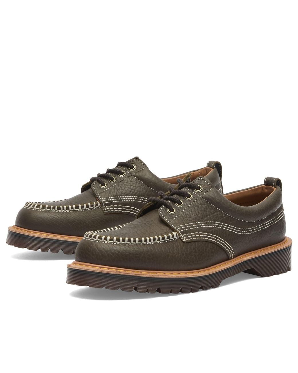 Dr. Martens Brown Lowell Shoe for men