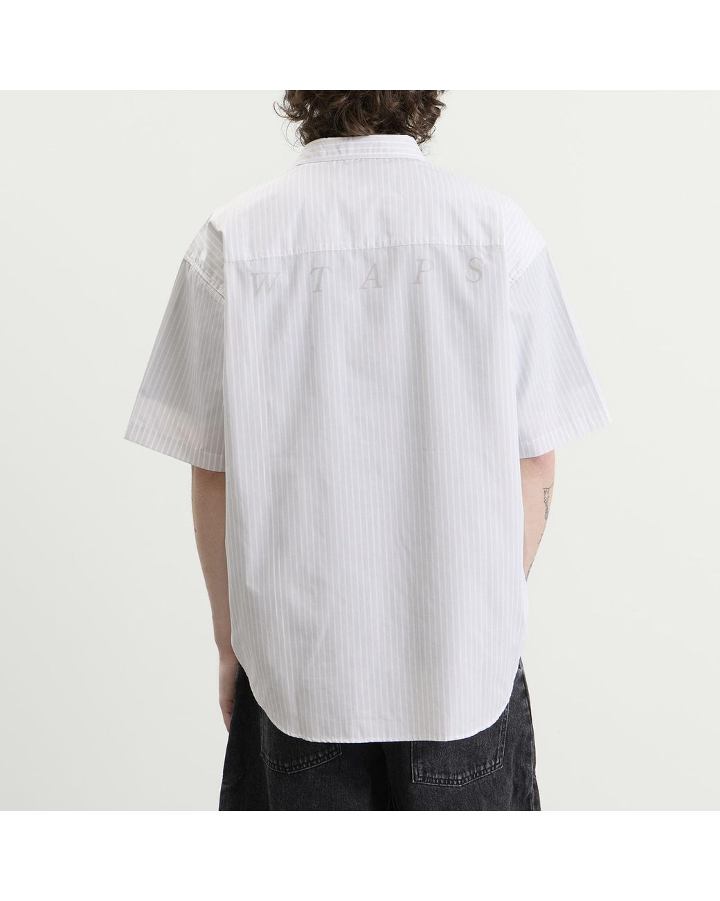 (w)taps White Txt 02 Ss for men