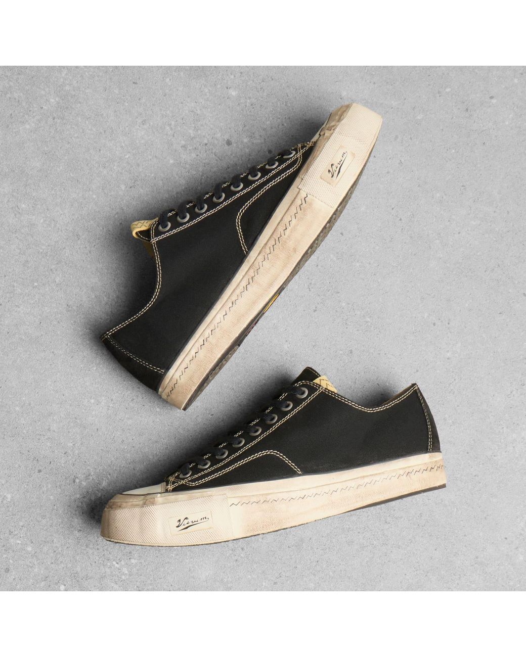 Visvim Black Skagway Lo G.Patten Sneakers for men