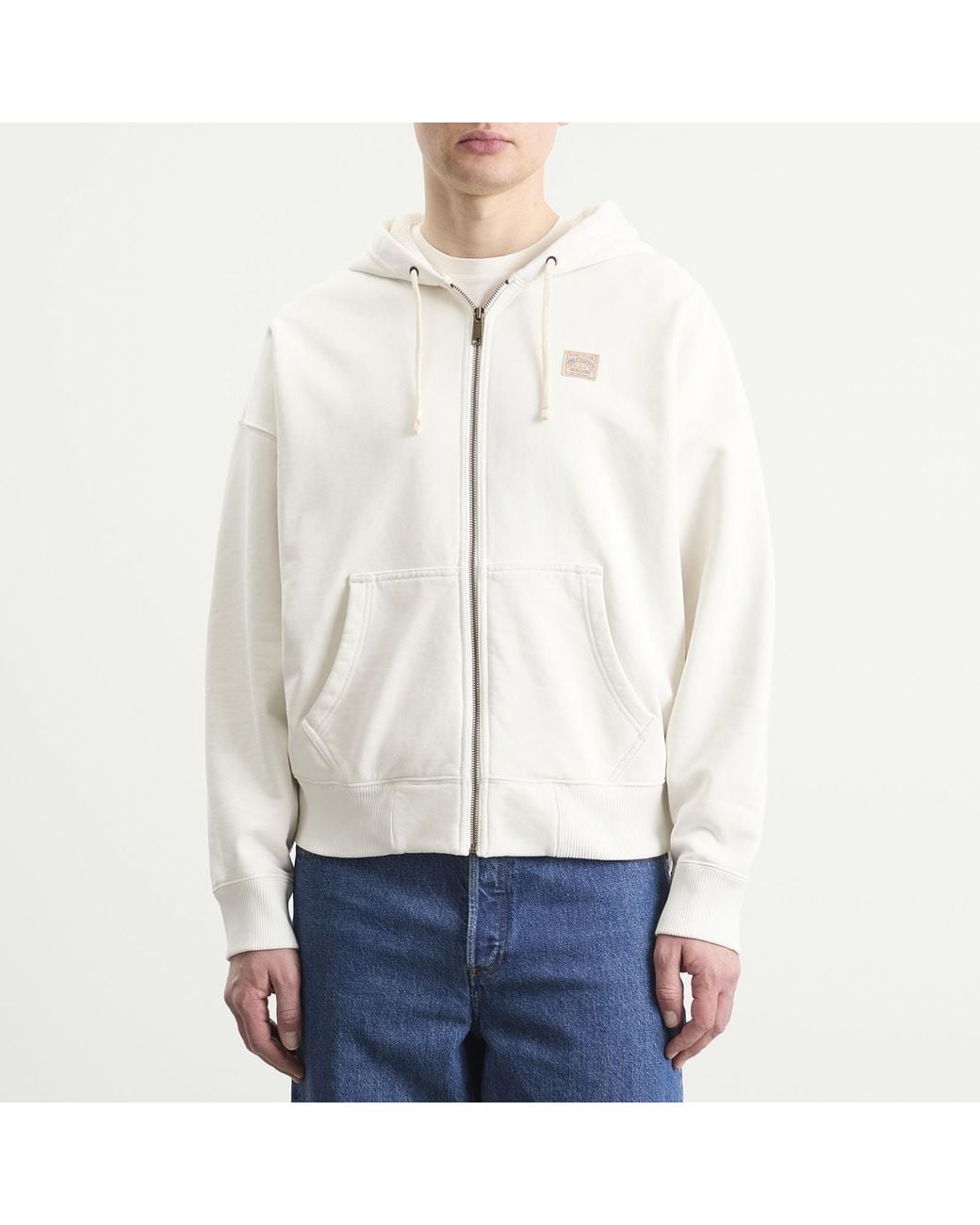 Polo Ralph Lauren White Polo Country Zip Hoodie for men