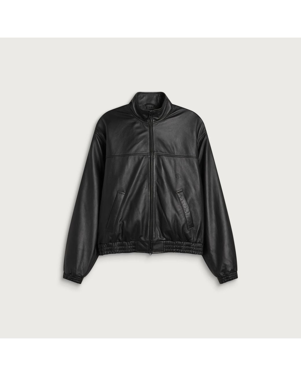 END. Black Lane Leather Jacket