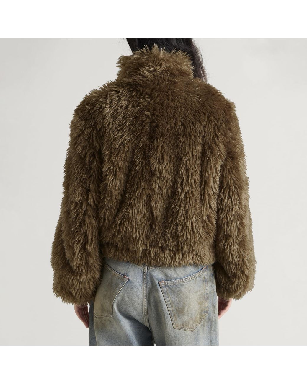 Samsøe & Samsøe Green Samedda Curly Bomber Jacket