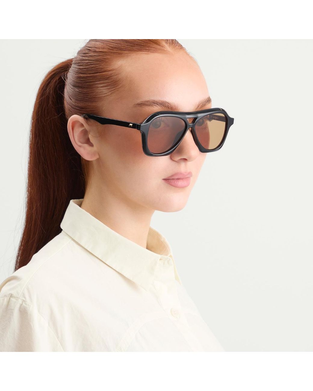 Le Specs Brown Drizzle Sunglasses