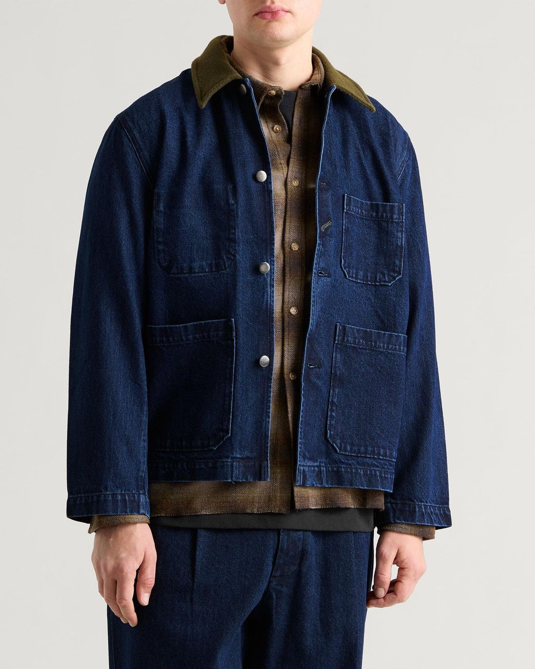 Universal Works Ives Jacket in Blue for Men | Lyst