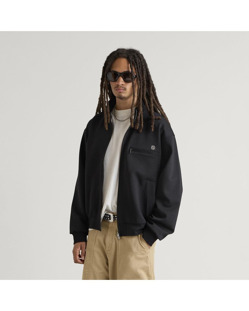 END. Black Fusion Jacket for men