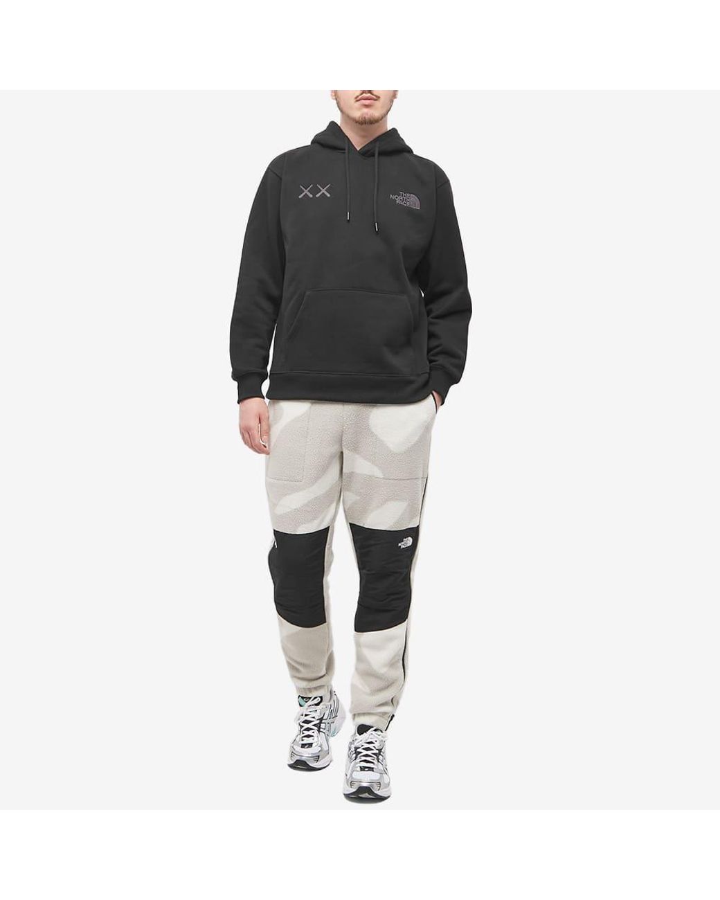 The North Face X Kaws Hoodie in Black for Men Lyst