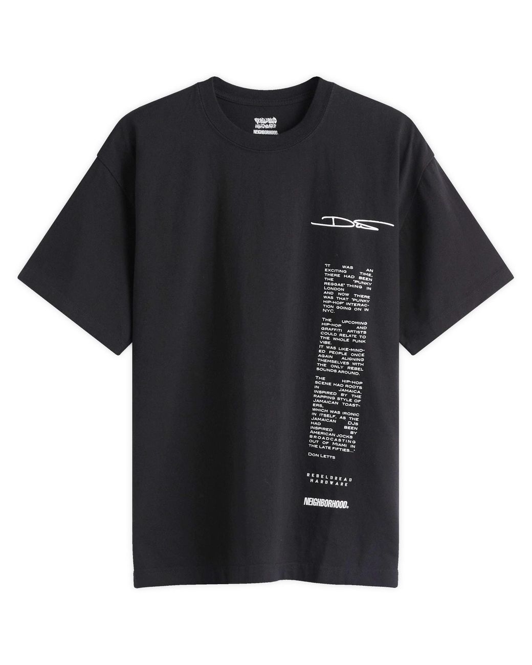 Neighborhood X Rebel Dread Hardware T-Shirt 2 in Black for Men | Lyst