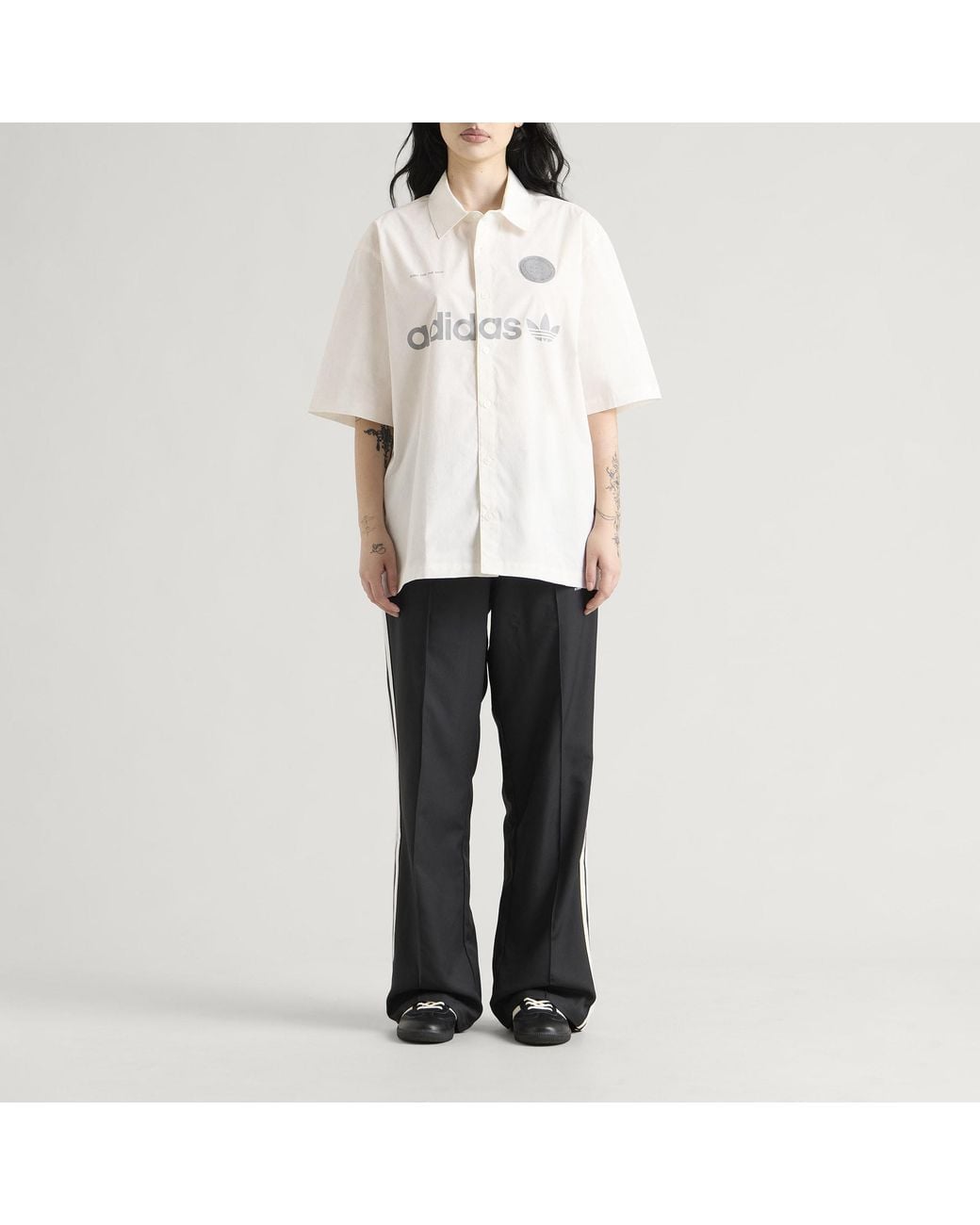 Adidas White X Song For The Mute Adi008 Short Sleeve Shirt