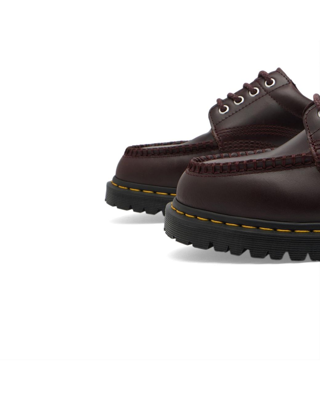 Dr. Martens Brown Lowell 4 Eye Shoe for men
