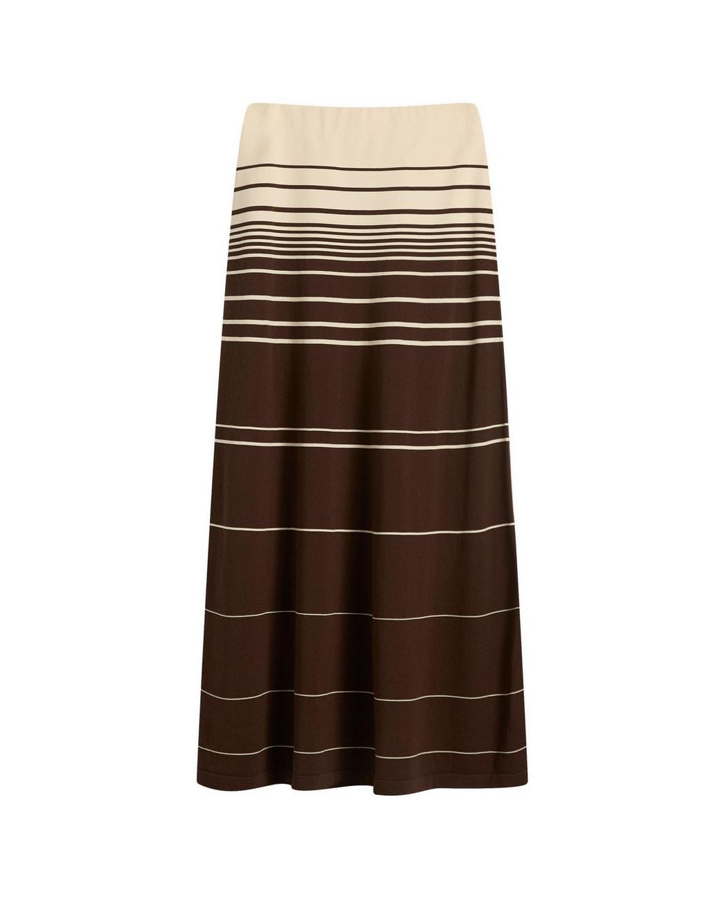 Faithfull The Brand Brown Casia Maxi Skirt