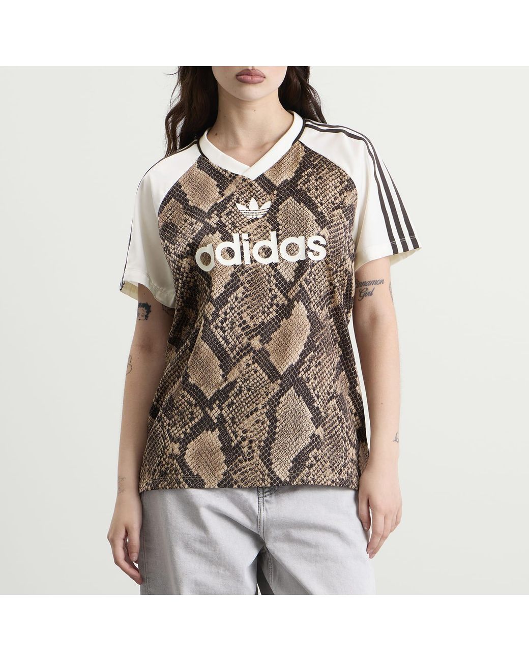 Adidas Multicolor Satin Jersey