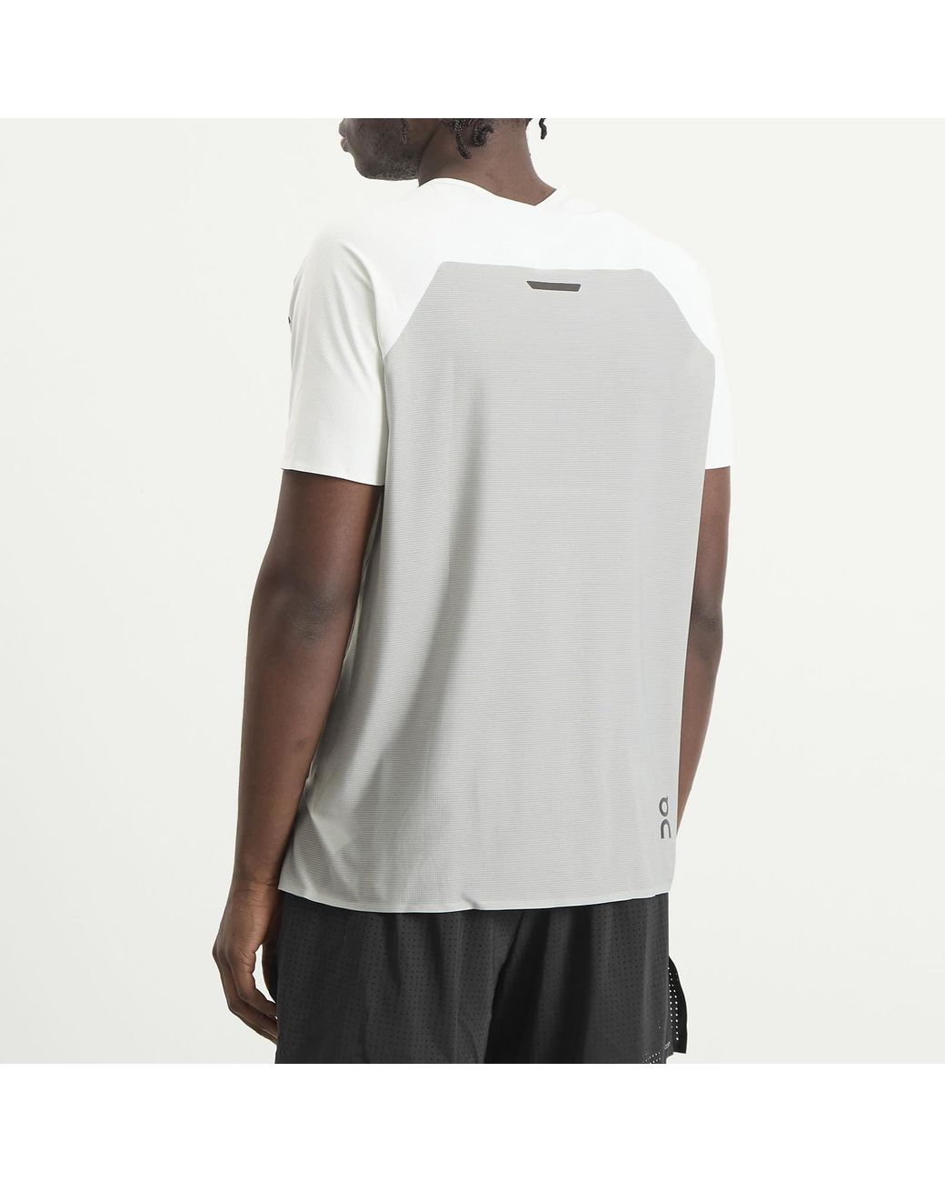 On Shoes White Performance T-Shirt for men