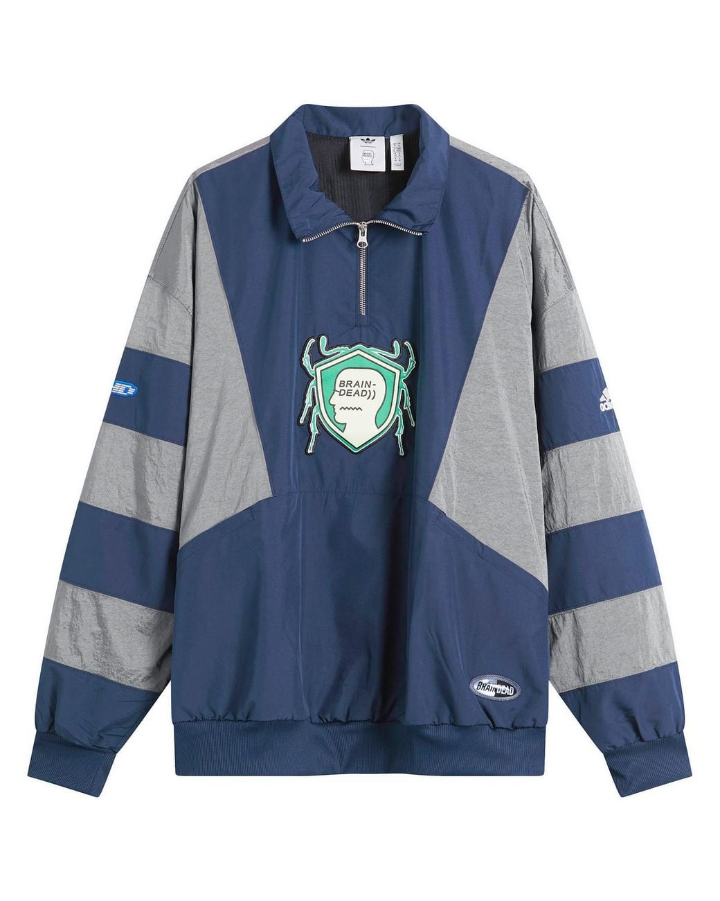 Adidas Blue X Brain Dead Track Top for men