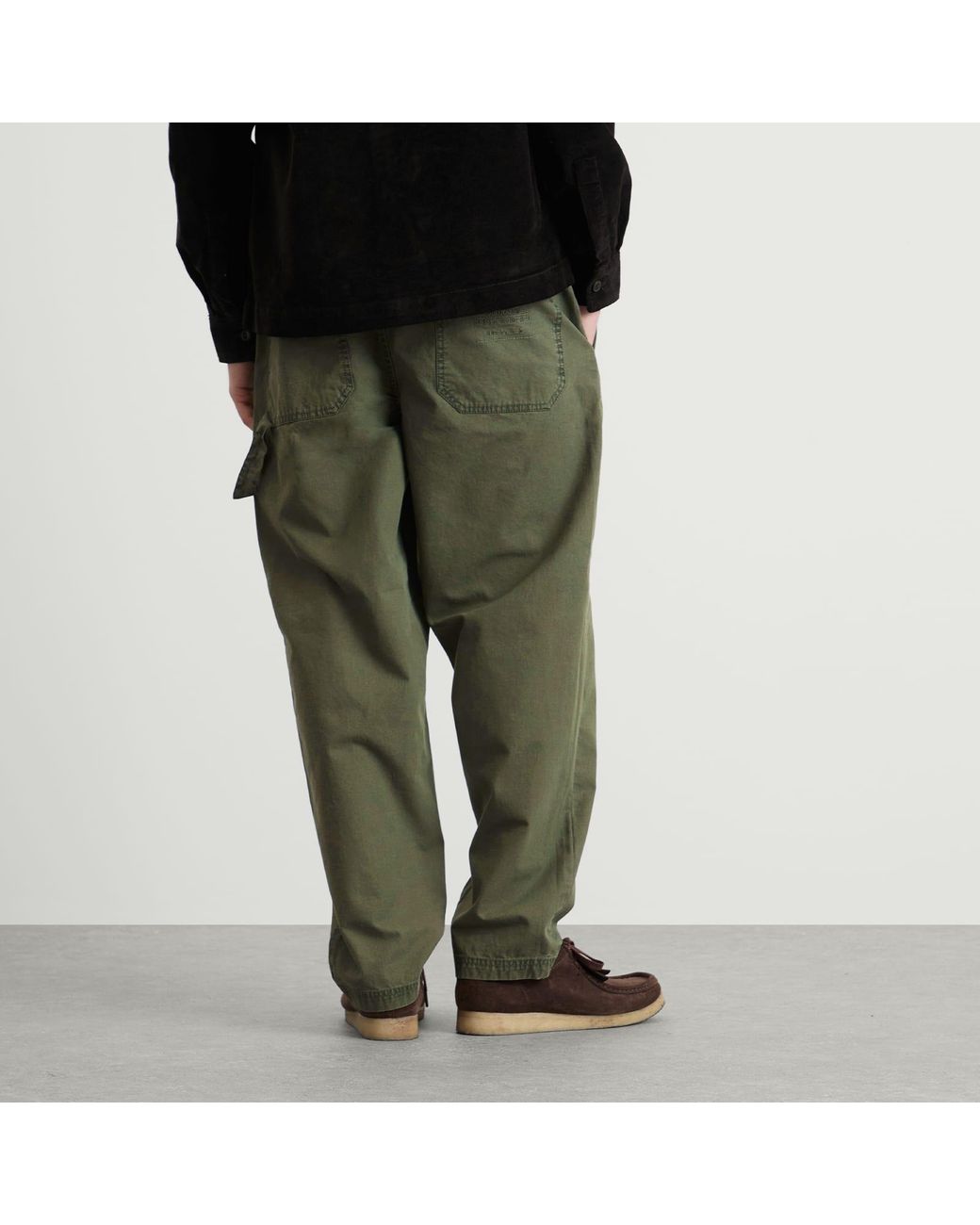 Barbour Green Harton Relaxed Trousers for men