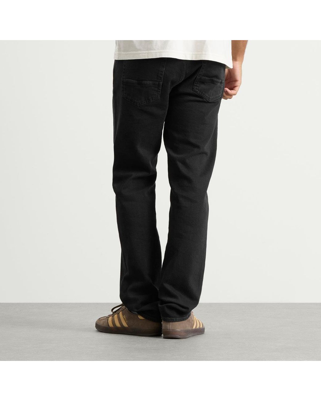 Stone Island Black Stretch Slim Jeans for men
