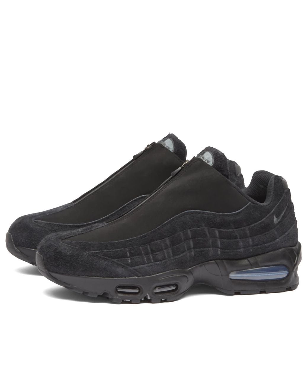 Nike Black Air Max 95 Big Bubble Zip Sneaker