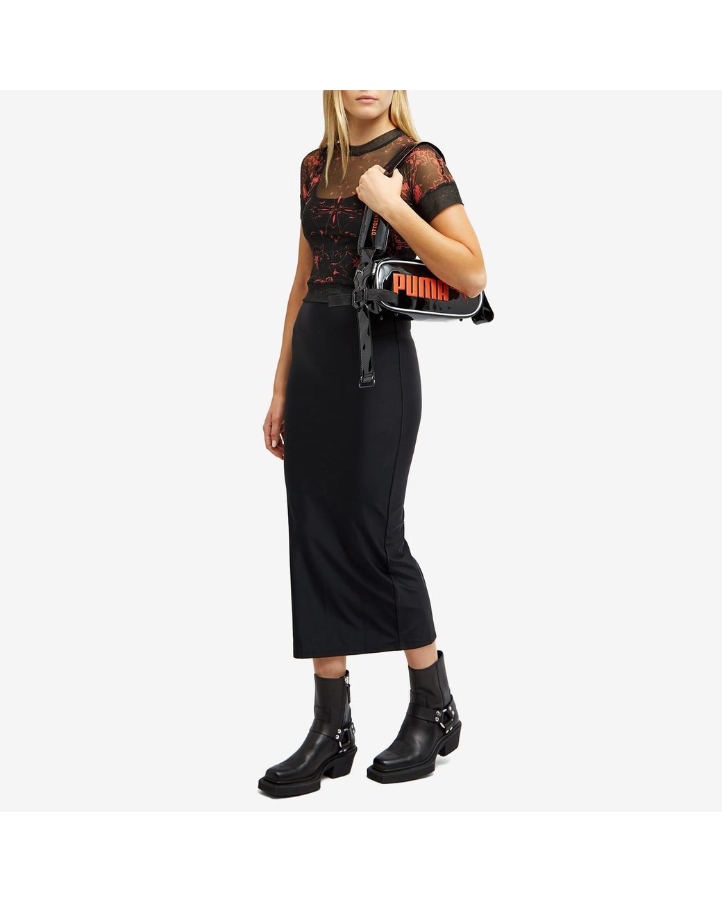 OTTOLINGER X Puma Shoulder Bag in Black | Lyst OTTOLINGER X Puma Shoulder Bag in Black | Lyst
