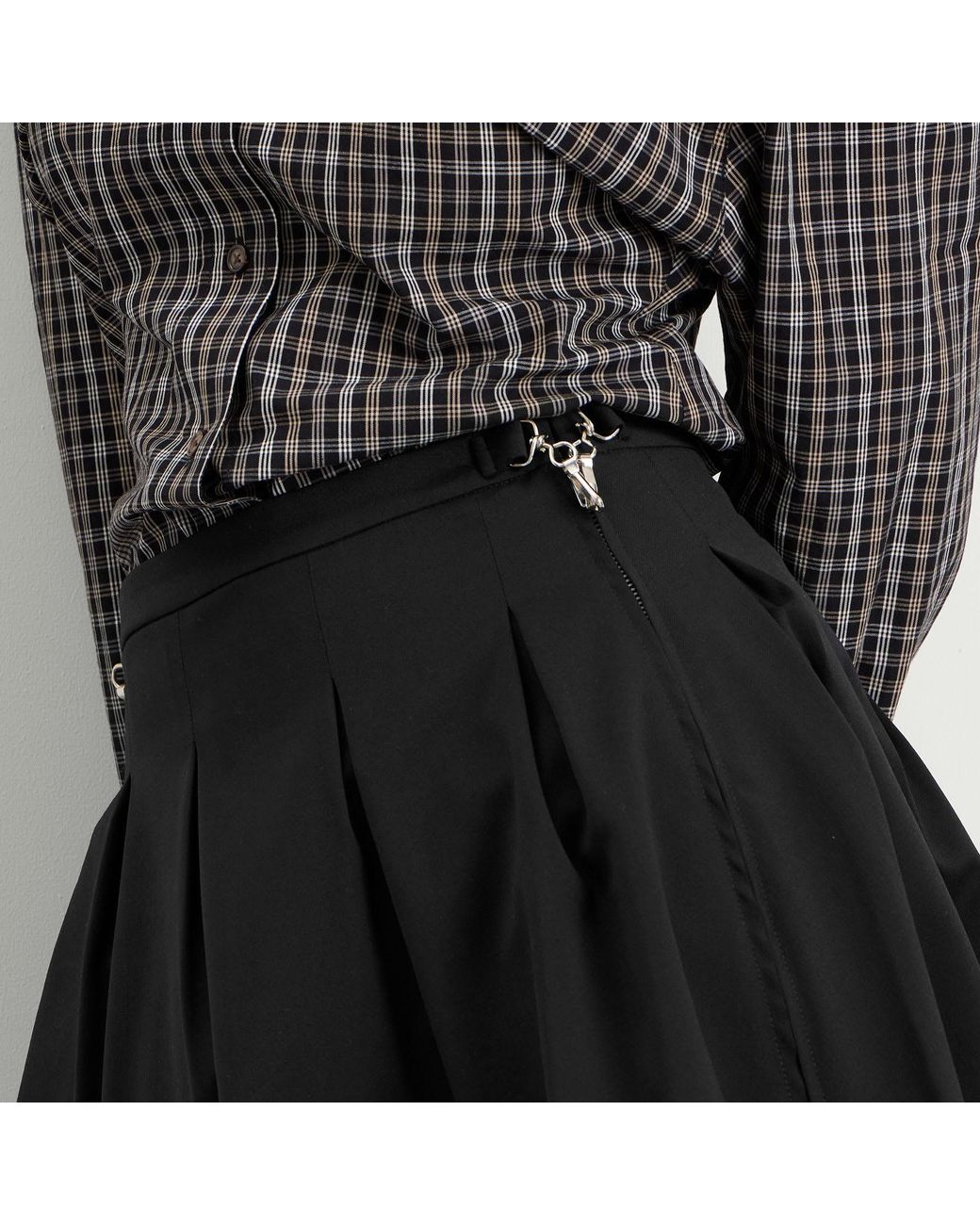Our Legacy Black Object Skirt