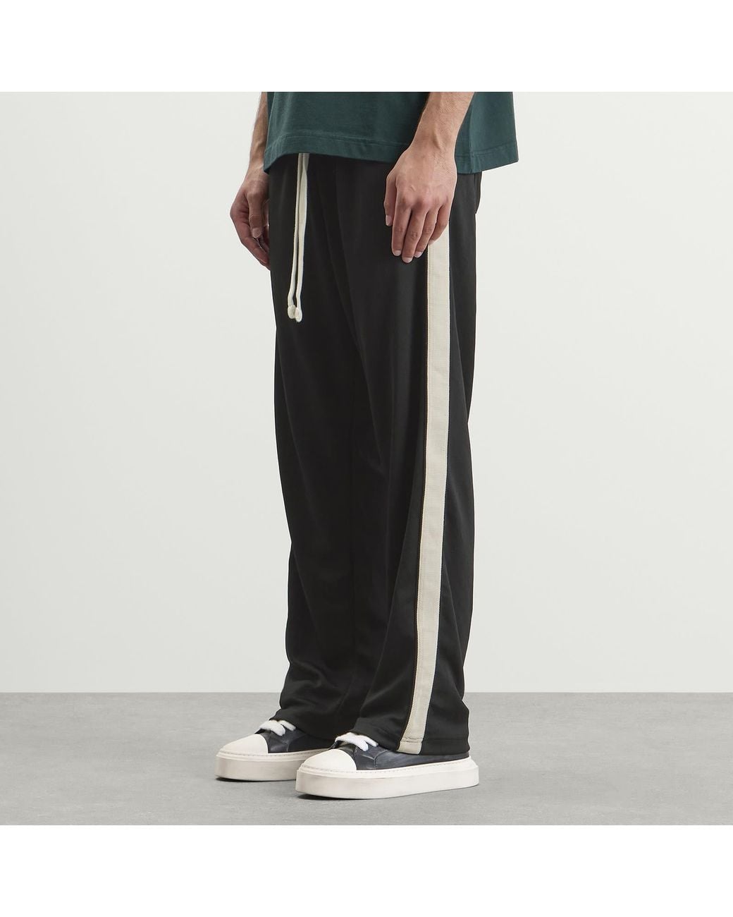 Cole Buxton Black Classic Track Pants for men