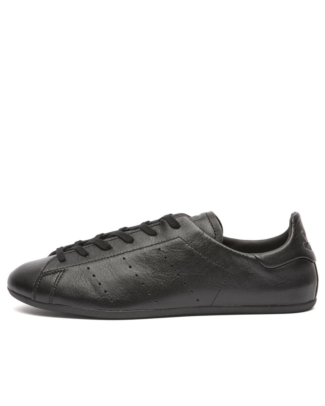 adidas gazelle silver green womens ADIDAS x STAN SMITH Size 9.5 White Perforated Leather Lace-Up Sneakers   Sui Generis Designer Consignment