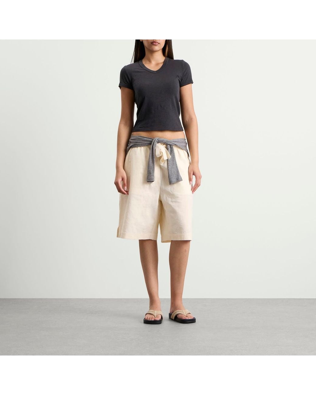 Skims Black Worn