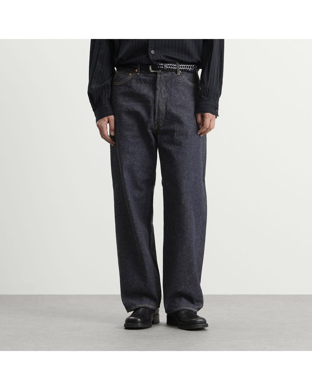 Kaptain Sunshine Blue Straight Denim Jeans for men
