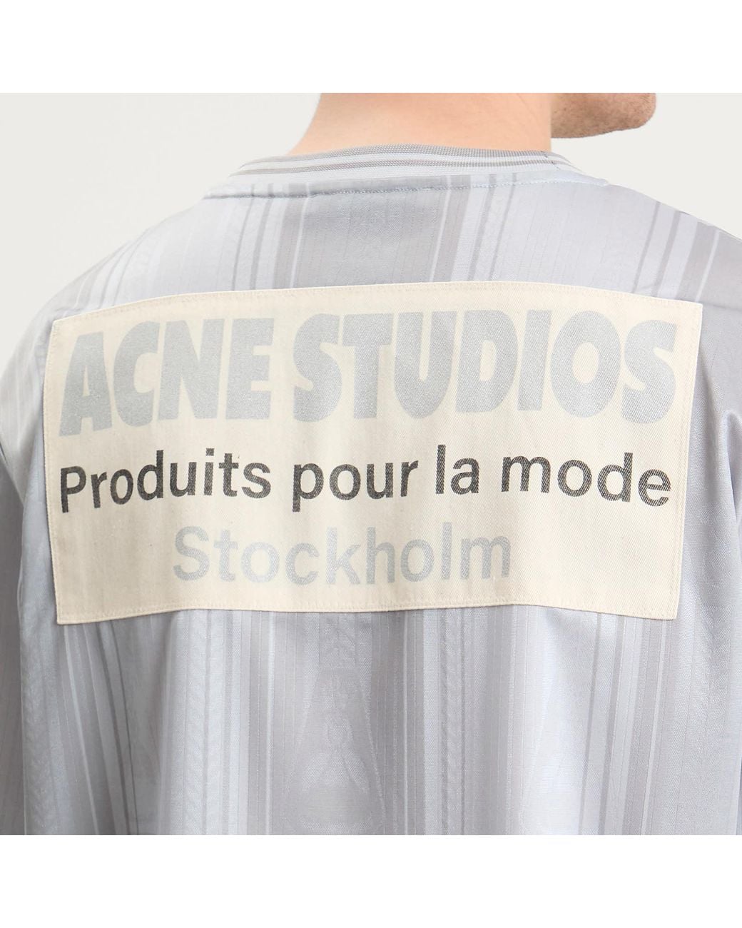 Acne Blue Sports Jersey for men