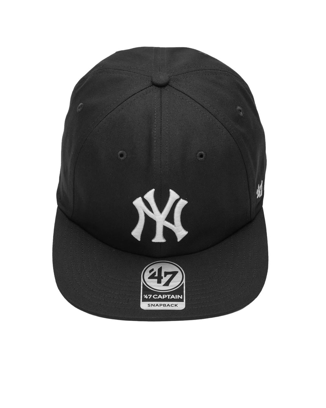 '47 Black 47 New York Yankees Linscott Captain Cap