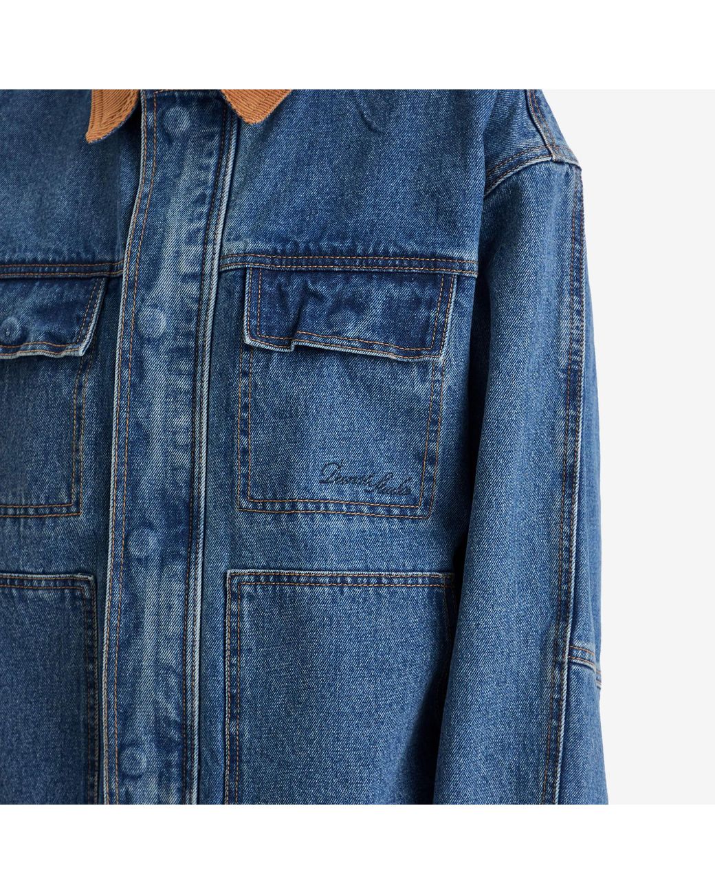 DUNST Vintage Denim Work Jacket in Blue | Lyst UK