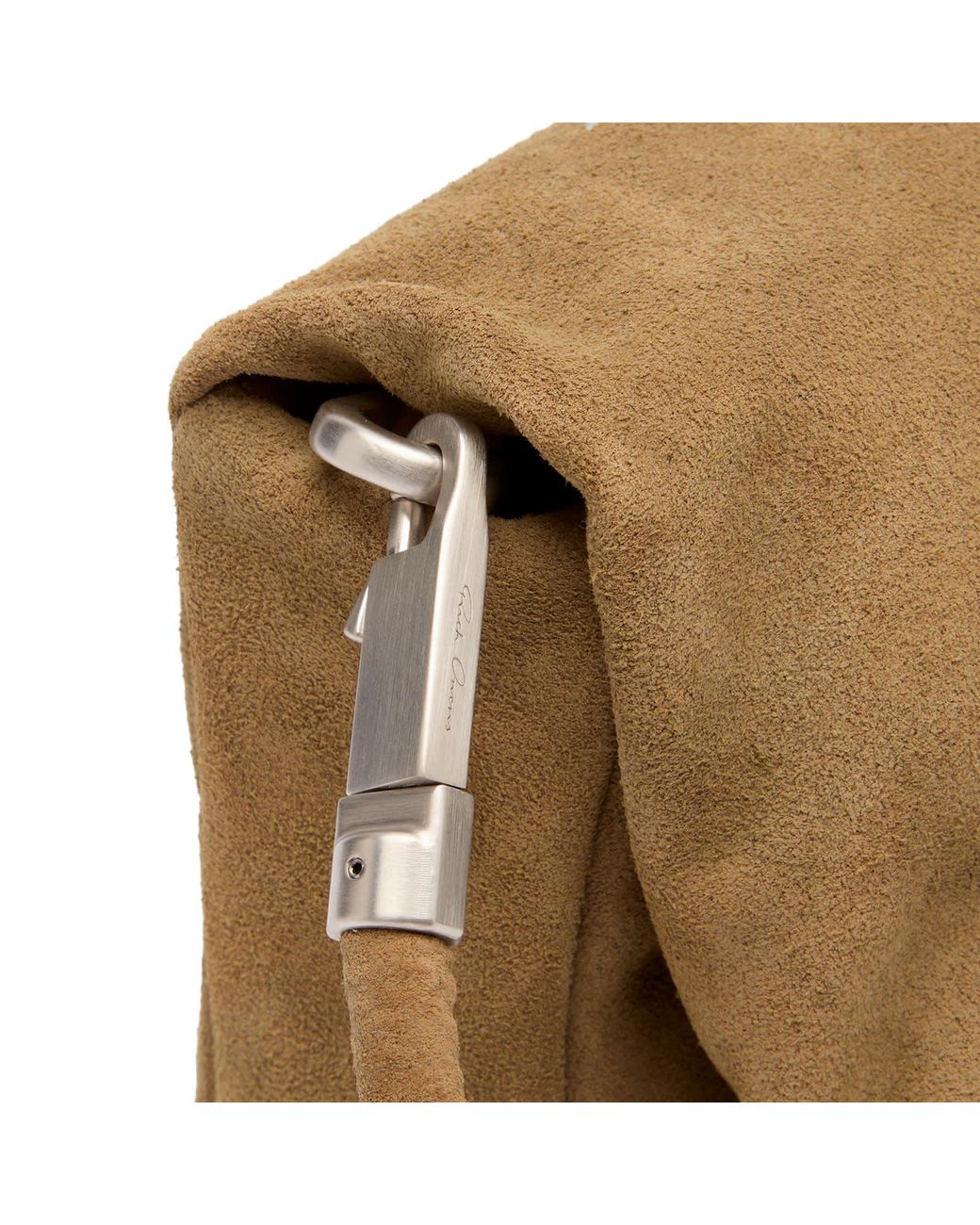 Rick Owens Natural Shoulder Pillow Griffin Bag
