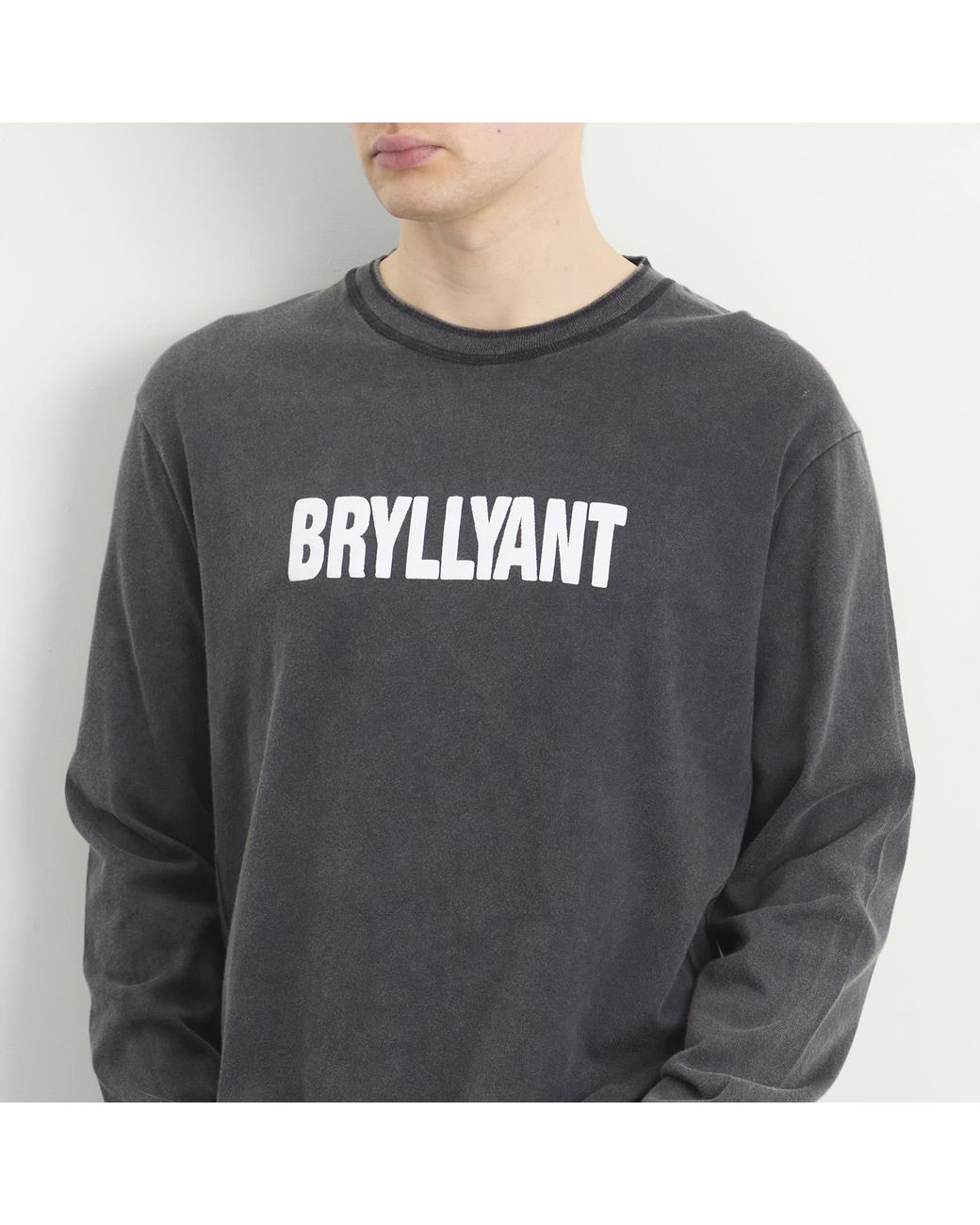 ACMH by Magic Castles Black Bryllyant Long Sleeve T-Shirt for men