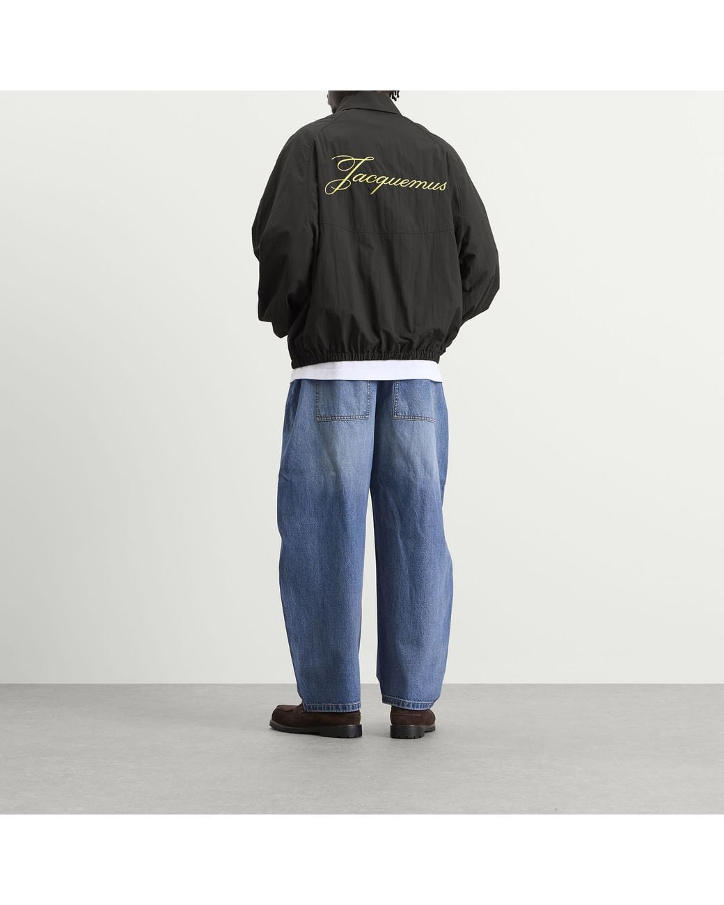 Jacquemus Black Techical Windbreaker for men
