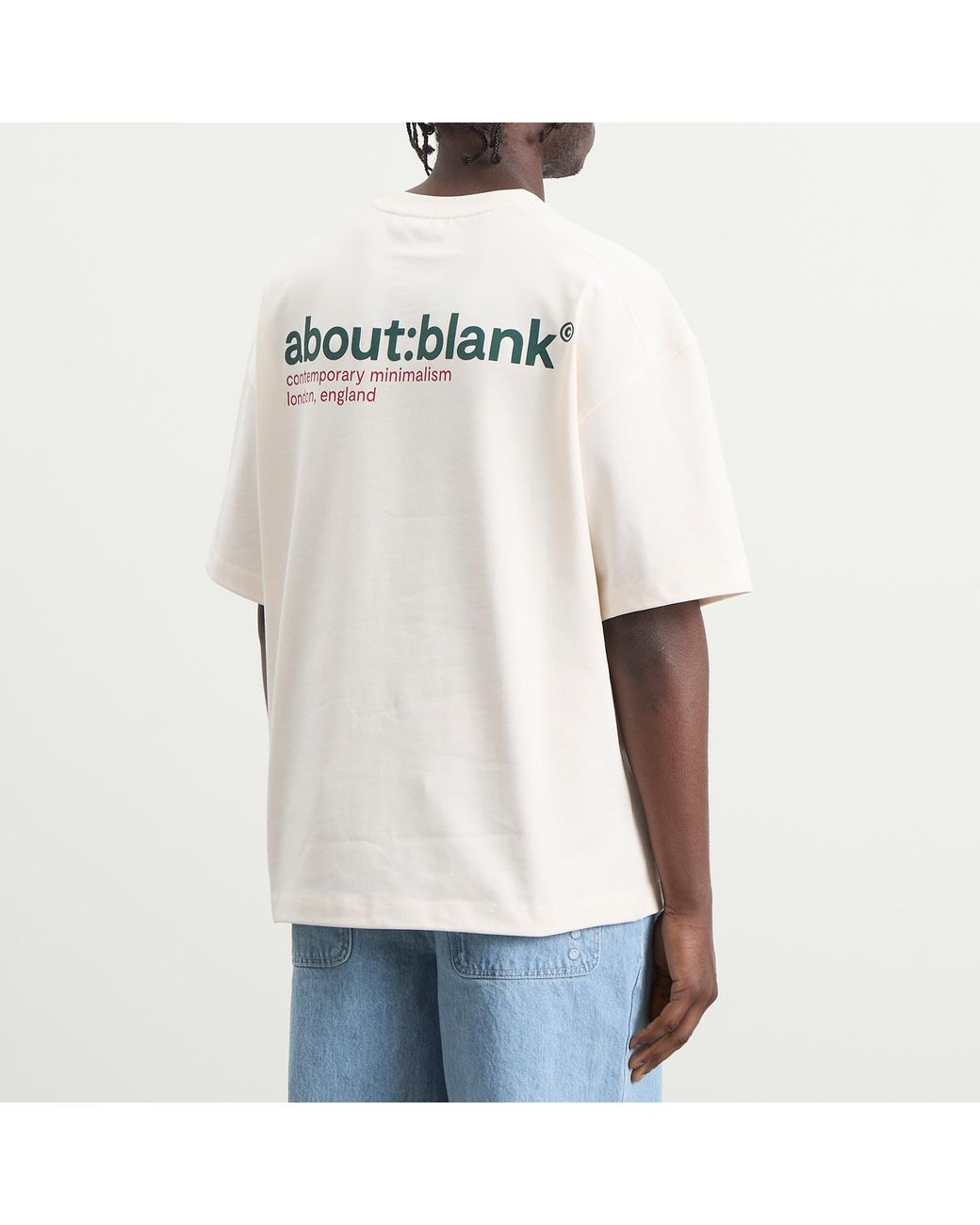 About Blank White Collection T-Shirt for men