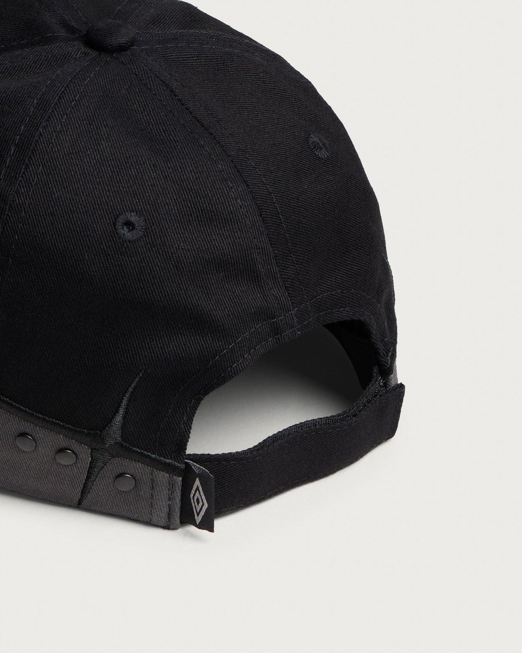 Umbro by Slam Jam Black Spikes Stud Cap for men