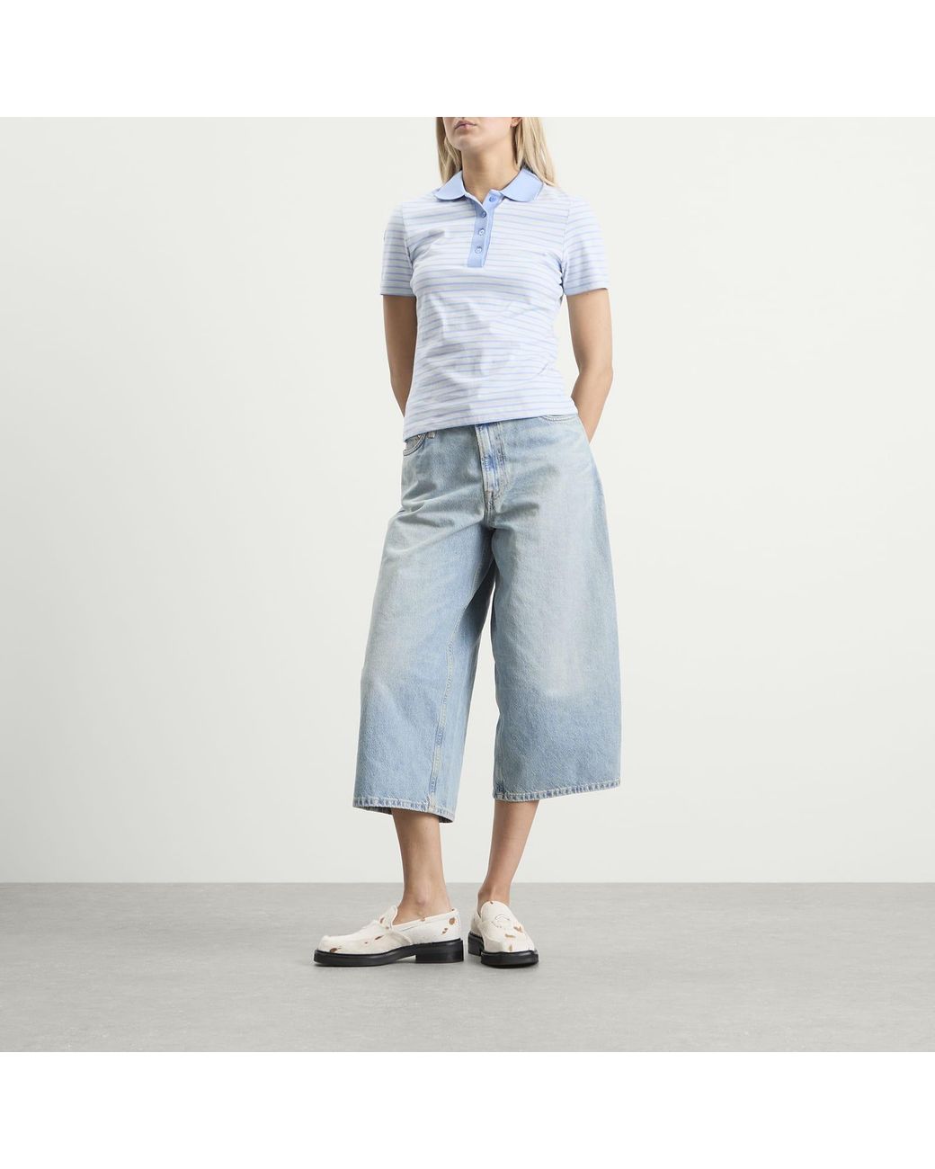 Samsøe & Samsøe Blue Saharper Denim Culotte