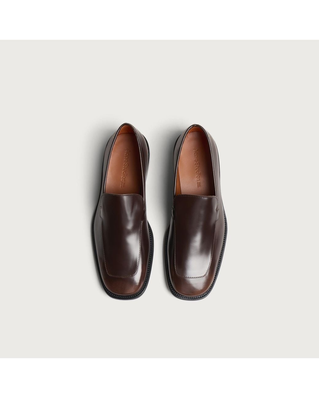 Acne Black Bassel Le Loafers for men