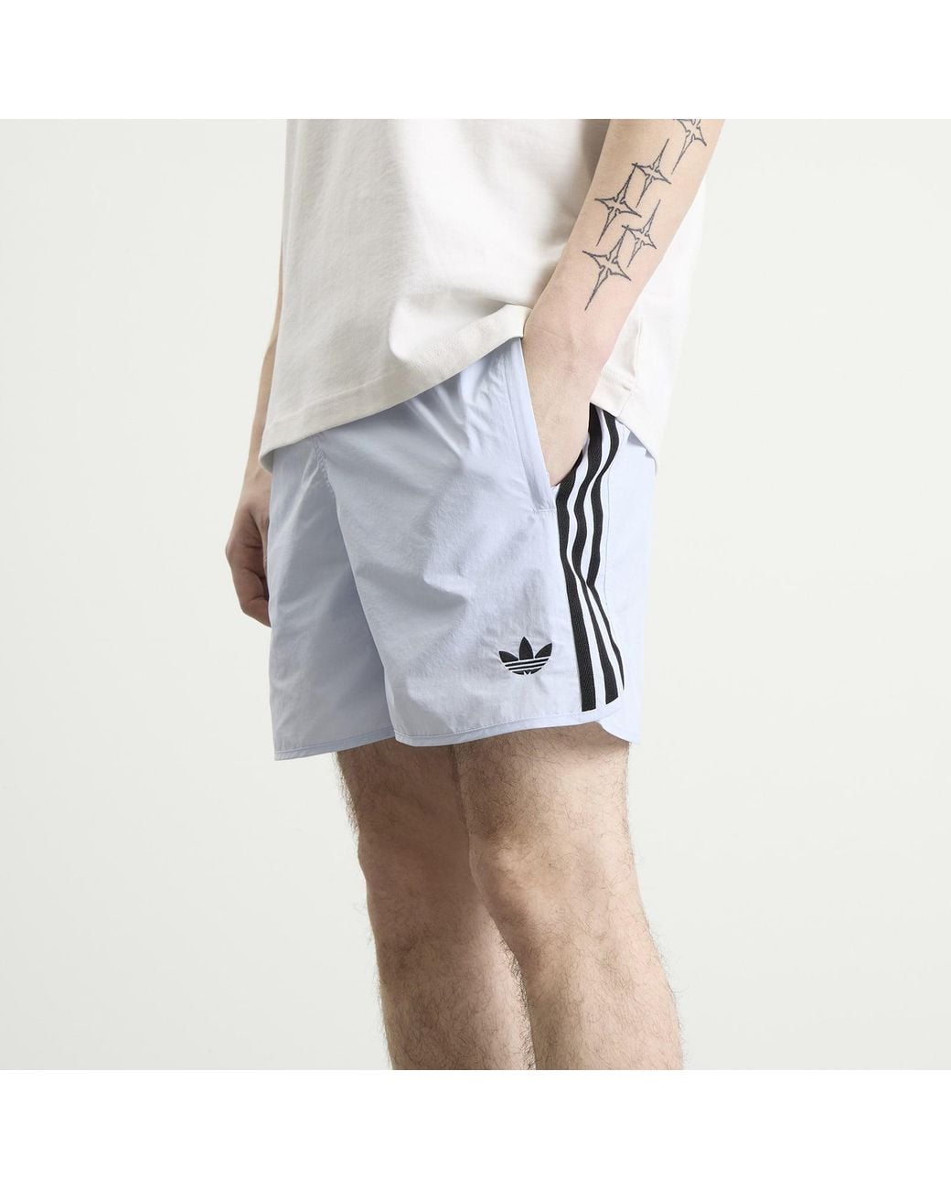 Adidas Blue Sprinter Shorts for men