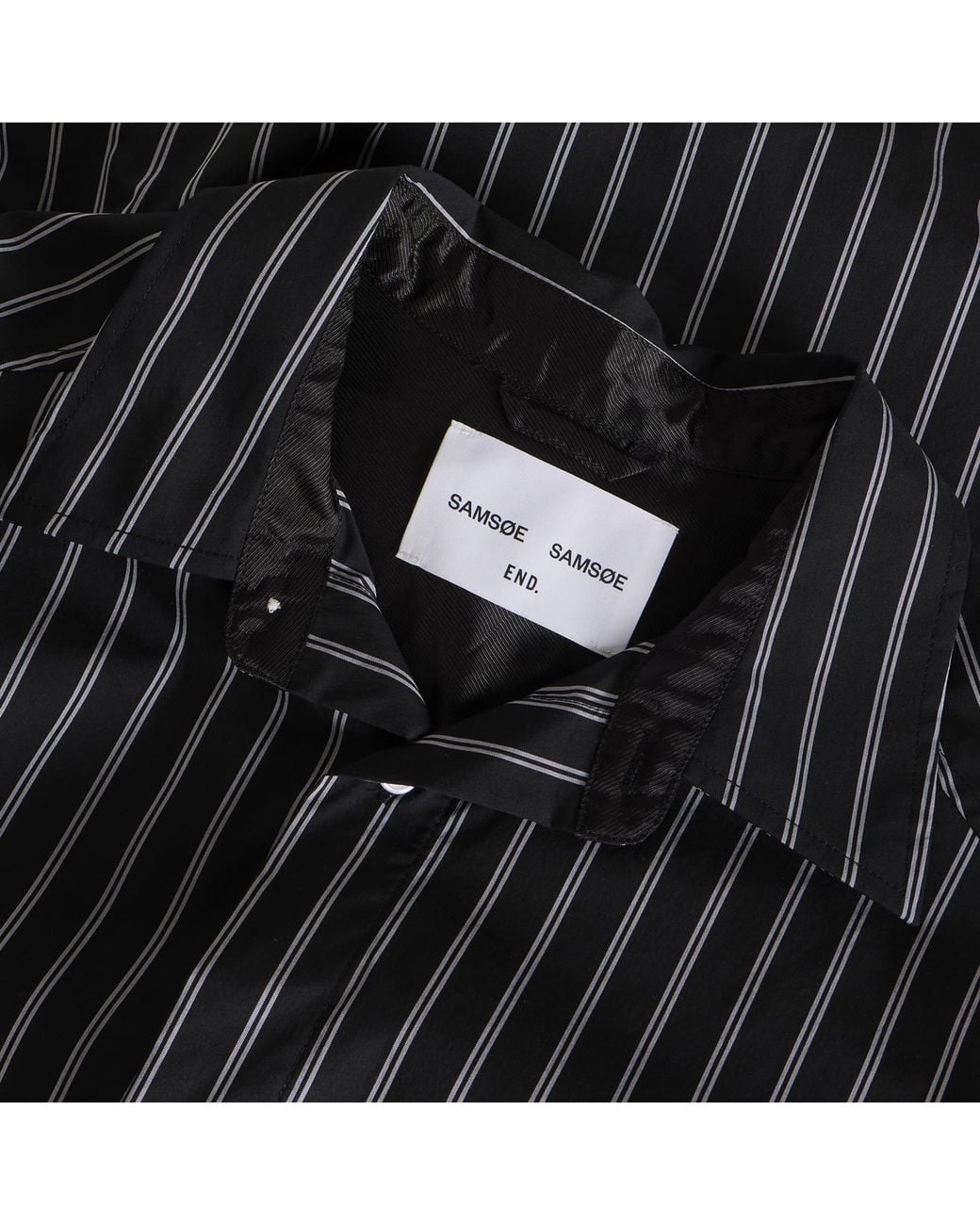 Samsøe & Samsøe Black End. X Saarch Kx Shirt for men