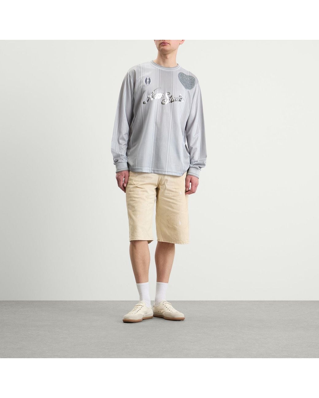 Acne Blue Sports Jersey for men